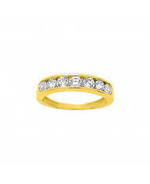 Bague Femme - Oxyde de zirconium - Or 18 Carats