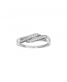 Bague Femme - Oxyde de zirconium - Or 18 Carats