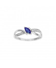 Bague Femme - Oxyde de zirconium - Or 18 Carats