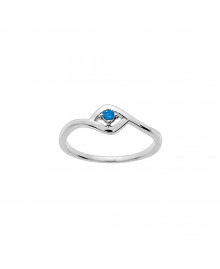 Bague Femme - saphir - Or 18 Carats