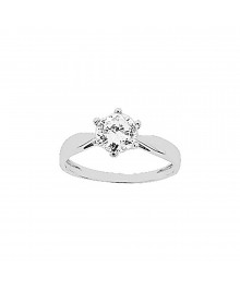 Bague Femme - Oxyde de zirconium - Or 18 Carats