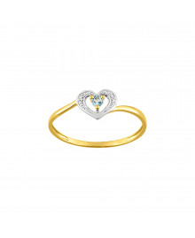Bague Femme - topaze - Or 18 Carats