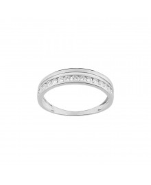 Bague Femme - Oxyde de zirconium - Or 18 Carats