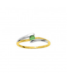 Bague Femme - émeraude - Or 18 Carats