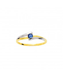 Bague Femme - saphir - Or 18 Carats