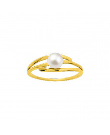 Bague Femme - perle - Or 18 Carats