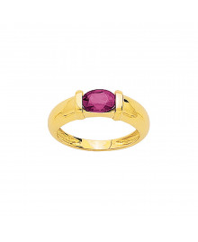 Bague Femme - rubis - Or 18 Carats