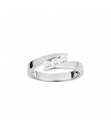 Bague Femme - Oxyde de zirconium - Or 9 Carats
