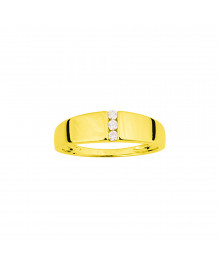 Bague Femme - Oxyde de zirconium - Or 9 Carats