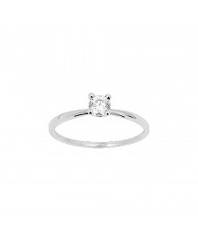 Bague Femme - Oxyde de zirconium - Or 9 Carats