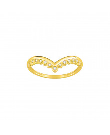 Bague Femme - Oxyde de zirconium - Or 9 Carats