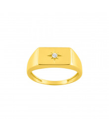 Bague Femme - Oxyde de zirconium - Or 9 Carats