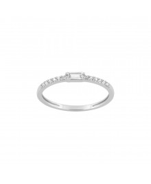 Bague Femme - Oxyde de zirconium - Or 9 Carats