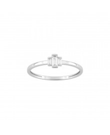 Bague Femme - Oxyde de zirconium - Or 9 Carats