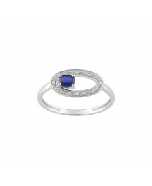 Bague Femme - Diamant - Or 9 Carats