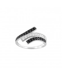 Bague Femme - Oxyde de zirconium - Or 9 Carats
