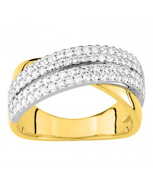 Bague femme -  Plaqué Or