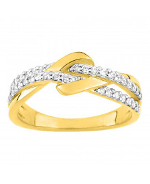 Bague femme -  Plaqué Or