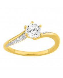 Bague femme -  Plaqué Or
