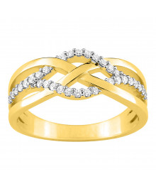 Bague femme -  Plaqué Or