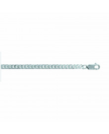 Chaine Homme - Argent 925 - Chaîne gourmette - Largeur : 1,4 mm - Longueur : 60 cm
