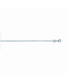 Chaine Homme - Argent 925 - Chaîne gourmette - Largeur : 1,25 mm - Longueur : 45 cm