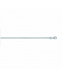 Chaine Homme - Argent 925 - Chaîne gourmette - Largeur : 1,6 mm - Longueur : 45 cm