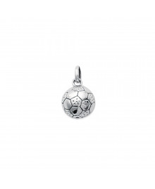 Pendentif Homme - Argent 925 - ballon de foot