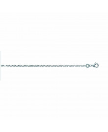 Chaine Homme - Argent 925 - Cheval alternée 1+2 - Largeur : 1,4 mm - Longueur : 45 cm