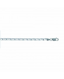 Chaine Femme - Argent 925 - Châine serpentine - Largeur : 3 mm - Longueur : 50 cm