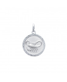 Pendentif Mixte - Argent 925 - zodiaque scorpion