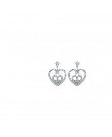 Boucles d'oreilles Femme - Argent 925 - Oxyde de zirconium