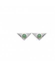 Boucles d'oreilles Femme - Argent 925 - Aventurine
