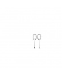 Boucles d'oreilles Femme - Argent 925 - Oxyde de zirconium