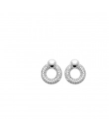 Boucles d'oreilles Femme - Argent 925 - Oxyde de zirconium