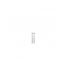 Créoles Femme - Argent 925 - Oxyde de zirconium