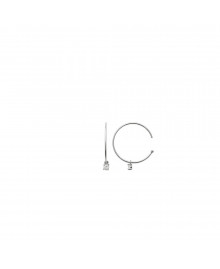 Créoles Femme - Argent 925 - Oxyde de zirconium