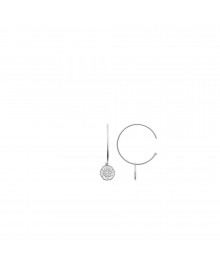 Créoles Femme - Argent 925 - Oxyde de zirconium