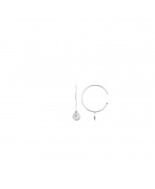 Créoles Femme - Argent 925 - Oxyde de zirconium