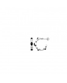 Créoles Femme - Argent 925 - Oxyde de zirconium