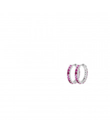 Créoles Femme - Argent 925 - Oxyde de zirconium