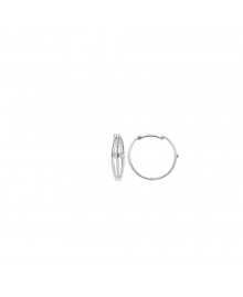Créoles Femme - Argent 925 - Oxyde de zirconium