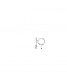 Créoles Femme - Argent 925 - Oxyde de zirconium
