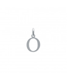 Pendentif Mixte - Argent 925 - Initiale O
