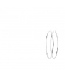 Créoles Femme - Argent 925 - Largeur : 70 mm