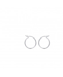 Créoles Femme - Argent 925 - Largeur : 20 mm