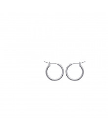 Créoles Femme - Argent 925 - Largeur : 14 mm