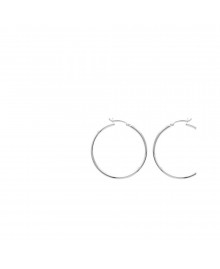 Créoles Femme - Argent 925 - Largeur : 40 mm