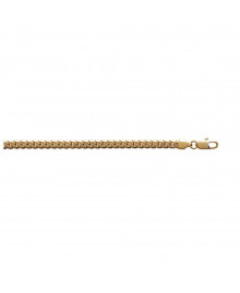 Bracelet Femme - Plaqué Or - Longueur : 18 cm