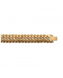 Bracelet Femme - Plaqué Or - Longueur : 19 cm